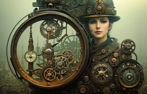 Steampunk portretai – 1