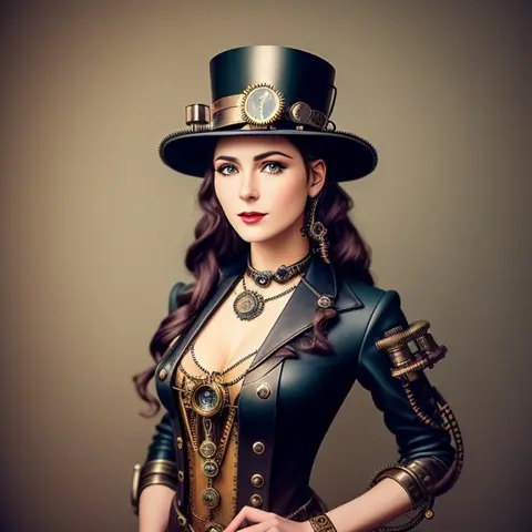 Steampunk portretai – 5