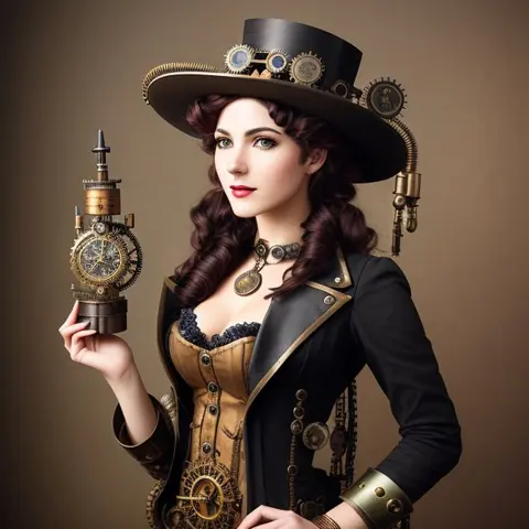 Steampunk portretai – 6